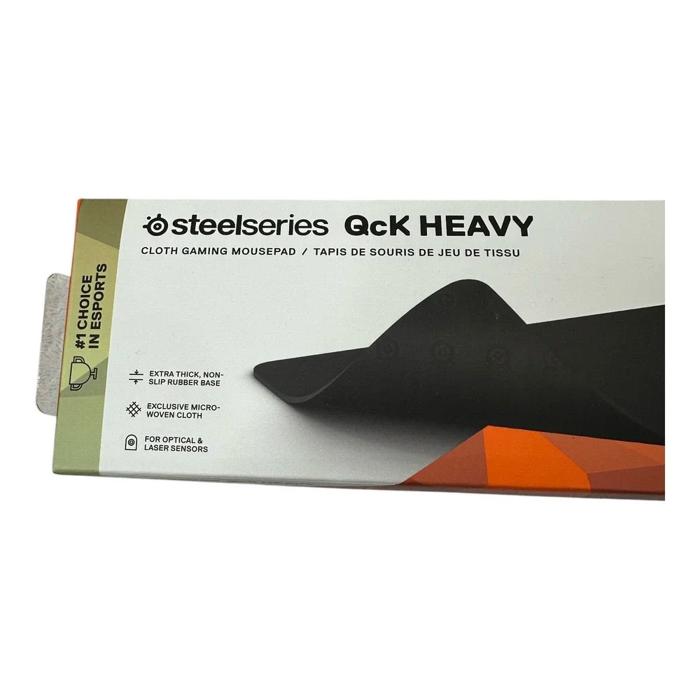 Steelseries Qck Heavy Gaming Mouse Pad - XXL Thick Cloth - Sized to Cover Desks